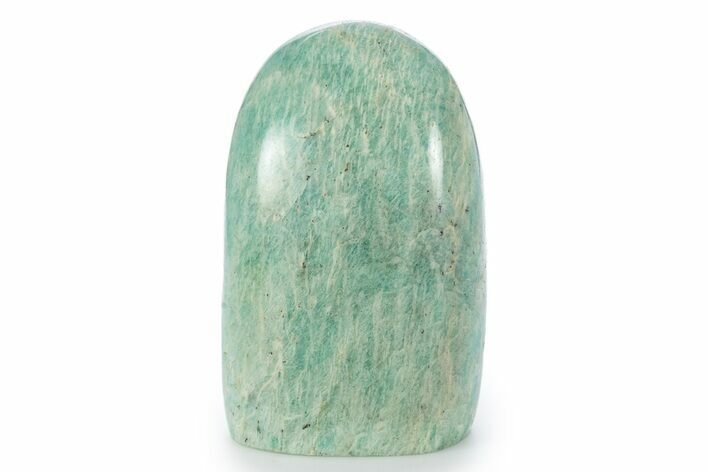 Free-Standing Chatoyant Polished Amazonite - Madagascar #336624